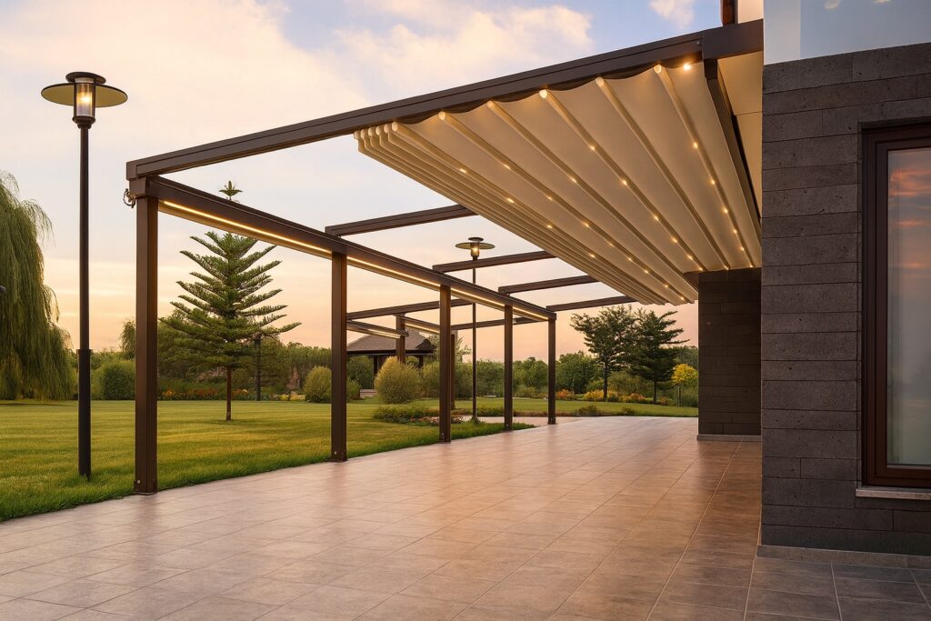 Otomatik Raylı Tente Sistemi