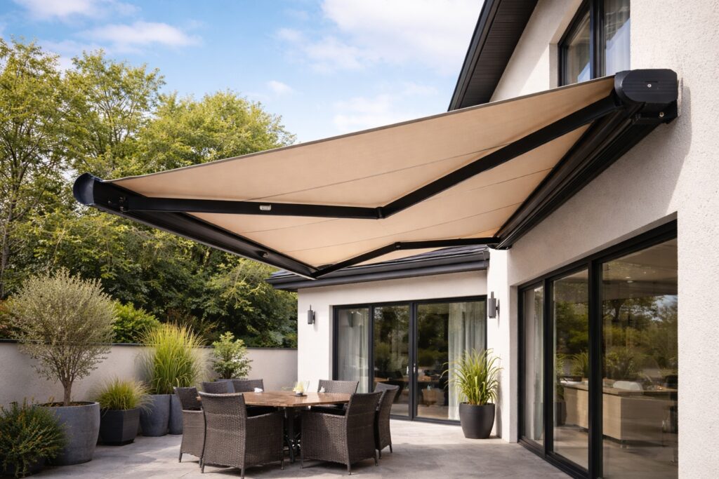 Rüzgar Sensörlü Otomatik Tam Kasetli Tente